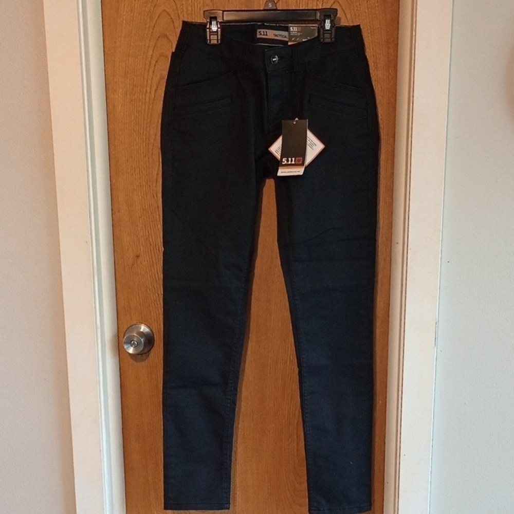 5.11 Black Tactical Pants, Size 2 Regular, NWT